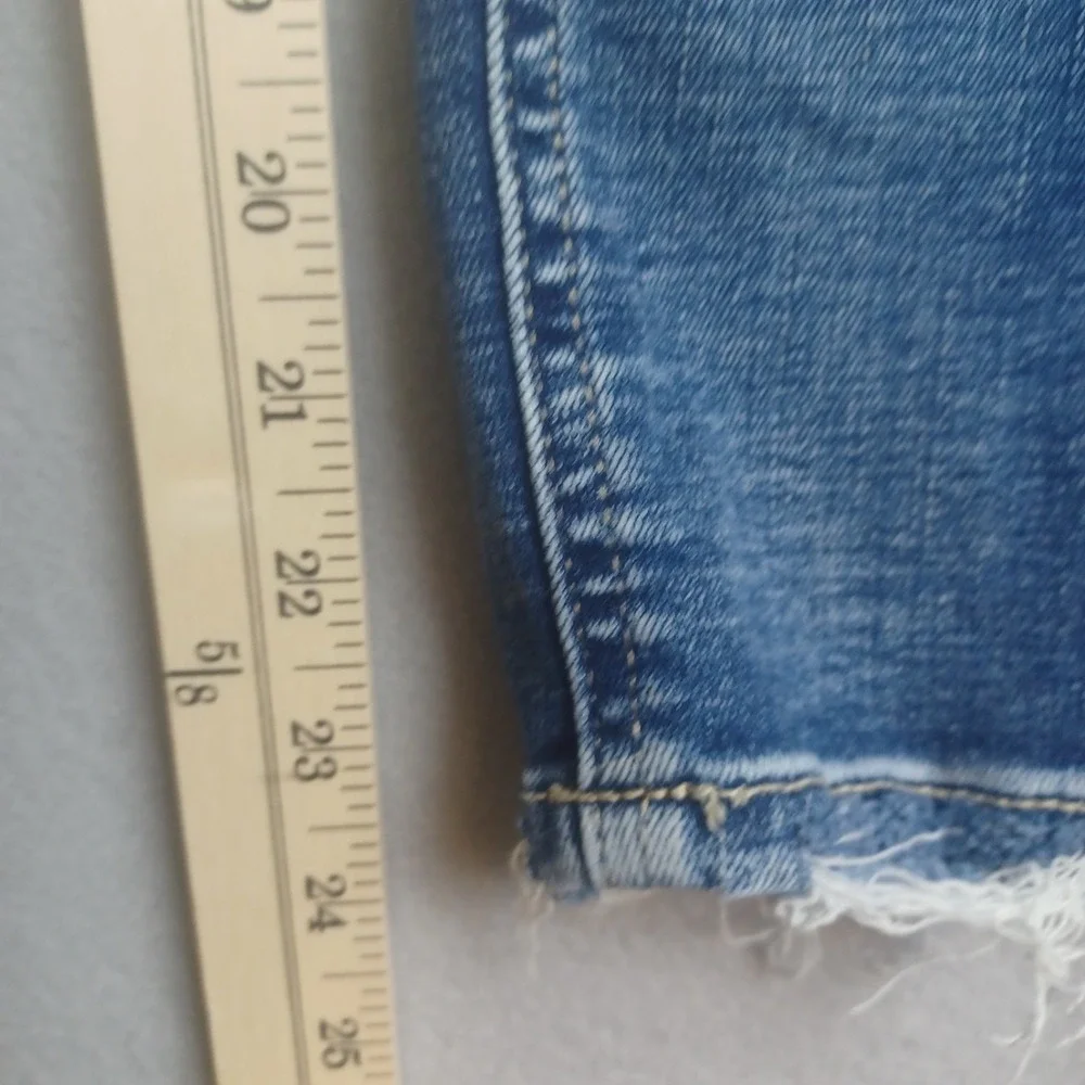 BKE Payton Jeans Womens 31 (fits 34X24) Mid RiseUniversal Fit Straight Leg